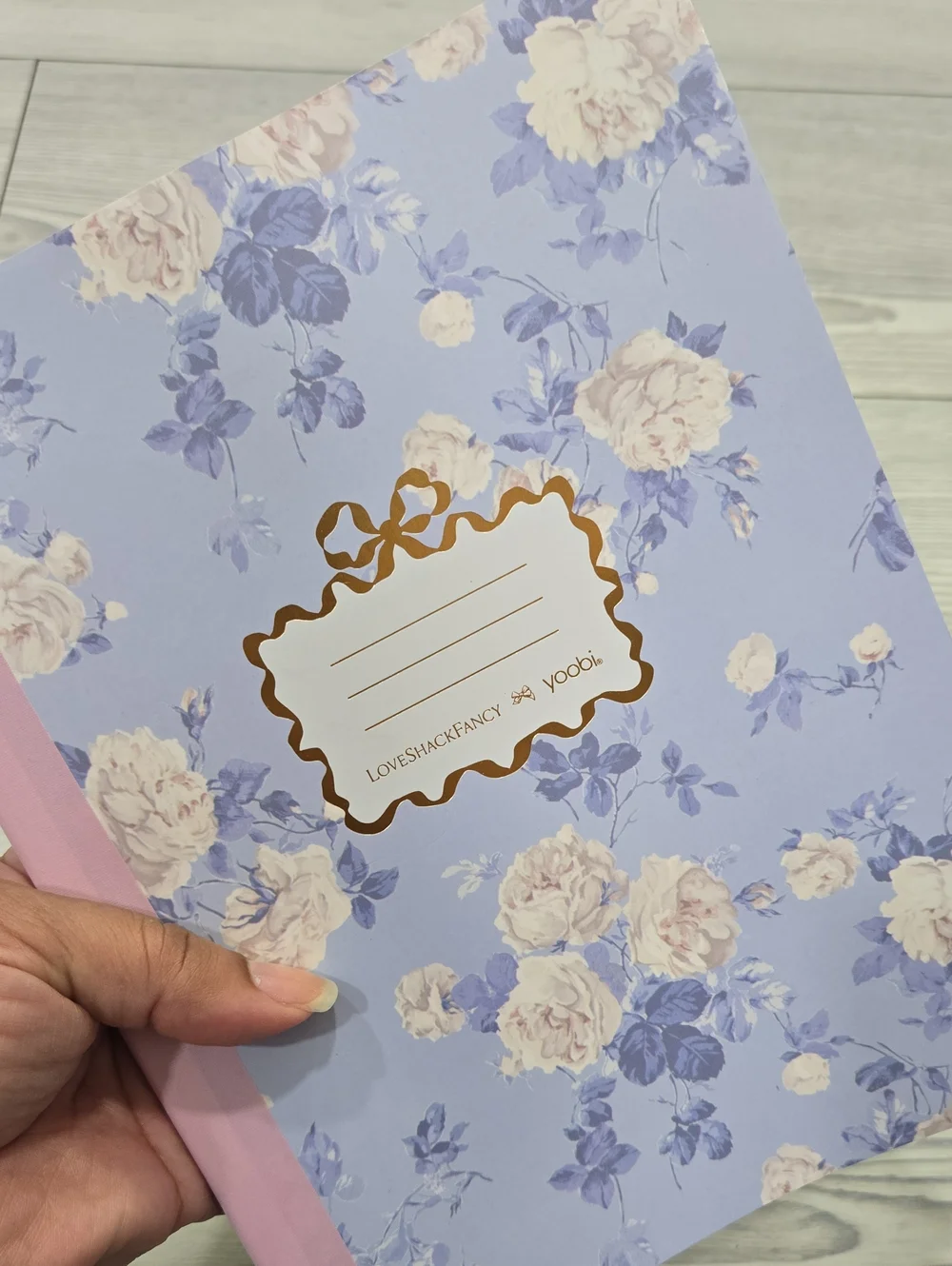 LoveShackFancy X YOOBI Compositiom Notebook & Pen Set